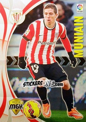 Figurina Muniain - Liga BBVA 2015-2016. Megacracks - Panini