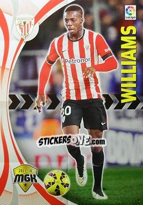 Sticker Williams - Liga BBVA 2015-2016. Megacracks n. 18 - Panini