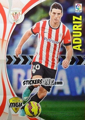 Sticker Aduriz - Liga BBVA 2015-2016. Megacracks n. 19 - Panini