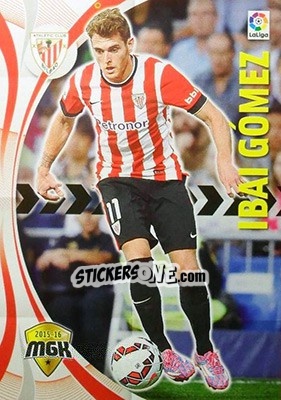 Sticker Ibai Gómez - Liga BBVA 2015-2016. Megacracks - Panini
