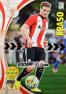 Sticker Eraso - Liga BBVA 2015-2016. Megacracks n. 23 - Panini