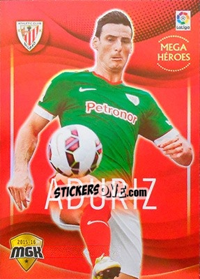 Sticker Aduriz - Liga BBVA 2015-2016. Megacracks - Panini