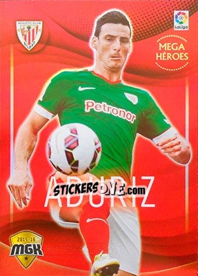 Sticker Aduriz - Liga BBVA 2015-2016. Megacracks n. 26 - Panini