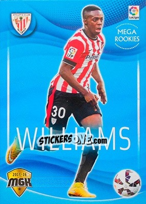 Cromo Williams - Liga BBVA 2015-2016. Megacracks - Panini