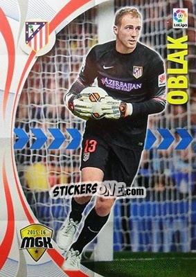 Sticker Oblak - Liga BBVA 2015-2016. Megacracks n. 30 - Panini