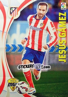 Sticker Jesús Gámez - Liga BBVA 2015-2016. Megacracks n. 33 - Panini