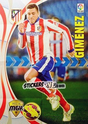 Sticker Jose Giménez - Liga BBVA 2015-2016. Megacracks - Panini