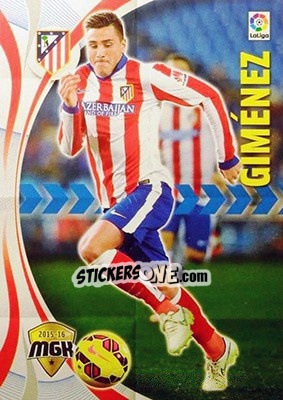 Figurina Jose Giménez - Liga BBVA 2015-2016. Megacracks - Panini