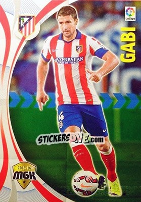 Figurina Gabi - Liga BBVA 2015-2016. Megacracks - Panini