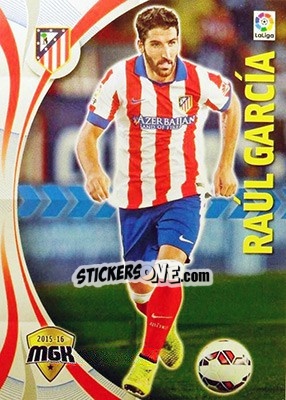 Figurina Rául García - Liga BBVA 2015-2016. Megacracks - Panini