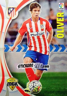 Sticker óliver Torres - Liga BBVA 2015-2016. Megacracks - Panini