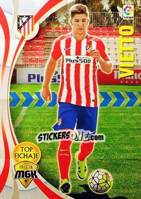 Sticker Vietto - Liga BBVA 2015-2016. Megacracks n. 49 - Panini
