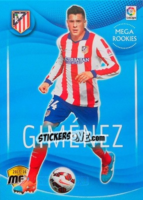 Cromo Jose Giménez - Liga BBVA 2015-2016. Megacracks - Panini