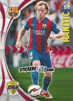 Cromo Rakitic - Liga BBVA 2015-2016. Megacracks - Panini