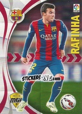 Sticker Rafinha - Liga BBVA 2015-2016. Megacracks n. 71 - Panini