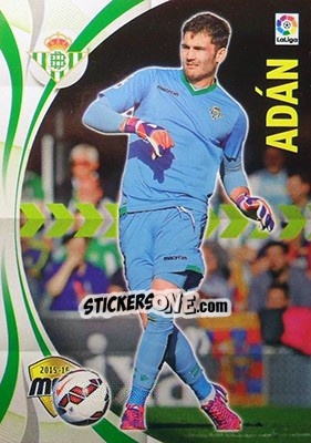 Cromo Adán - Liga BBVA 2015-2016. Megacracks - Panini