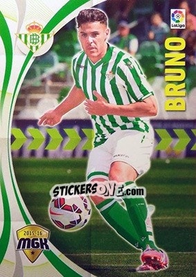 Cromo Bruno - Liga BBVA 2015-2016. Megacracks - Panini