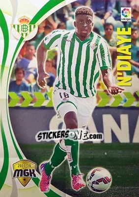 Sticker N´Diaye - Liga BBVA 2015-2016. Megacracks n. 92 - Panini