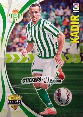 Sticker Kadir - Liga BBVA 2015-2016. Megacracks - Panini