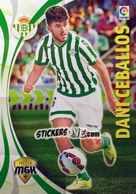 Sticker Dani Ceballos - Liga BBVA 2015-2016. Megacracks - Panini