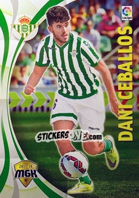 Sticker Dani Ceballos - Liga BBVA 2015-2016. Megacracks n. 95 - Panini