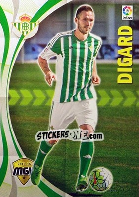 Sticker Digard - Liga BBVA 2015-2016. Megacracks - Panini