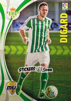 Sticker Digard - Liga BBVA 2015-2016. Megacracks n. 97 - Panini