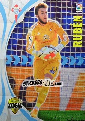Sticker Rubén - Liga BBVA 2015-2016. Megacracks - Panini