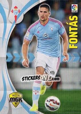 Sticker Fontás - Liga BBVA 2015-2016. Megacracks - Panini