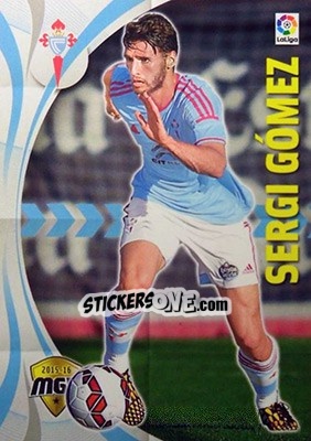 Sticker Sergi Gómez - Liga BBVA 2015-2016. Megacracks - Panini