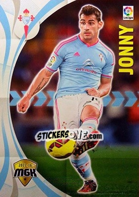 Sticker Jonny - Liga BBVA 2015-2016. Megacracks n. 117 - Panini