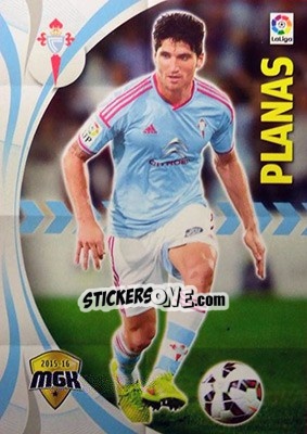 Sticker Planas - Liga BBVA 2015-2016. Megacracks n. 118 - Panini
