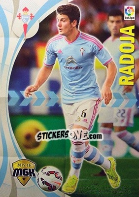 Sticker Radoja - Liga BBVA 2015-2016. Megacracks - Panini