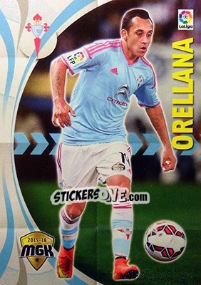 Sticker Orellana - Liga BBVA 2015-2016. Megacracks n. 125 - Panini