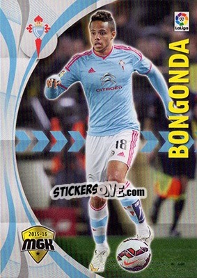 Figurina Bongonda - Liga BBVA 2015-2016. Megacracks - Panini