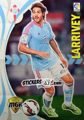 Cromo Larrivey - Liga BBVA 2015-2016. Megacracks - Panini