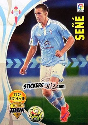 Sticker Señé - Liga BBVA 2015-2016. Megacracks n. 131 - Panini