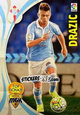 Sticker Drazic - Liga BBVA 2015-2016. Megacracks n. 132 - Panini