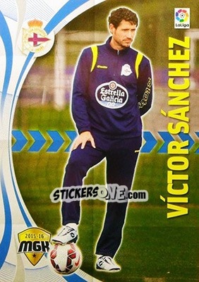 Sticker Víctor Sánchez - Liga BBVA 2015-2016. Megacracks - Panini