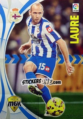 Cromo Laure - Liga BBVA 2015-2016. Megacracks - Panini