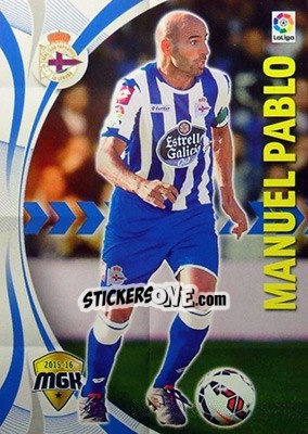 Figurina Manuel Pablo - Liga BBVA 2015-2016. Megacracks - Panini