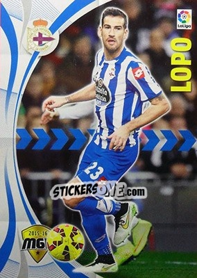 Sticker Lopo - Liga BBVA 2015-2016. Megacracks n. 142 - Panini