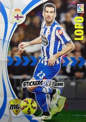 Cromo Lopo - Liga BBVA 2015-2016. Megacracks - Panini