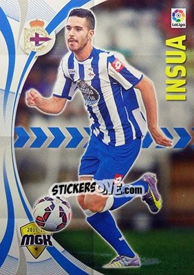 Figurina Insua - Liga BBVA 2015-2016. Megacracks - Panini