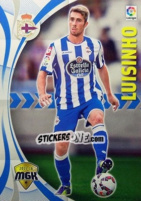 Sticker Luisinho - Liga BBVA 2015-2016. Megacracks - Panini