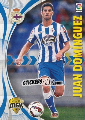 Sticker Juan Domínguez - Liga BBVA 2015-2016. Megacracks - Panini