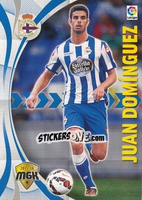 Cromo Juan Domínguez - Liga BBVA 2015-2016. Megacracks - Panini