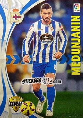 Sticker Medunjanin - Liga BBVA 2015-2016. Megacracks - Panini
