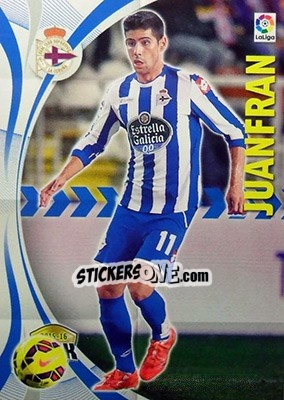 Sticker Juanfran - Liga BBVA 2015-2016. Megacracks - Panini