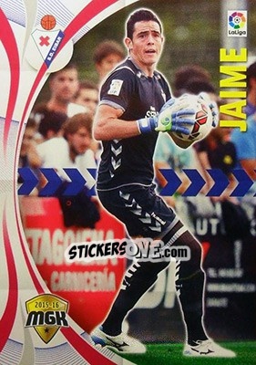 Sticker Jaime - Liga BBVA 2015-2016. Megacracks n. 166 - Panini
